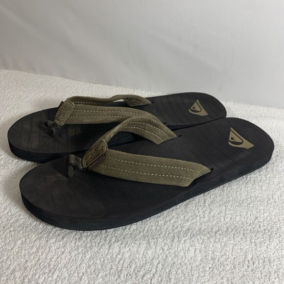 Quicksilver Mens Flip Flops Size 12 sandals - Picture 1 of 6